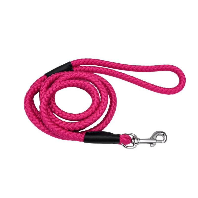 Coastal Rope Dog Leash 1/2" x 6' Pink Flamingo