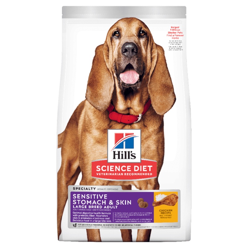 Hills Science Diet Dog Adult Sensitive Stomach & Skin Large Breed 13.6kg
