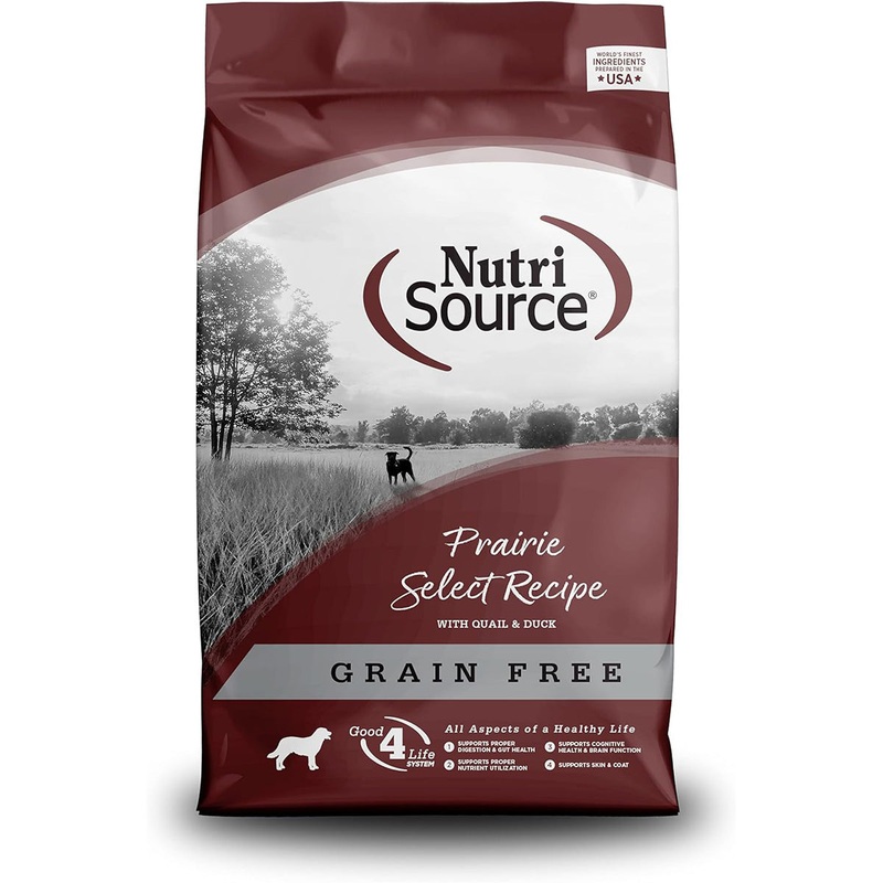 NutriSource Grain Free Prairie Select Recipe Dry Dog Food 26lb Bag