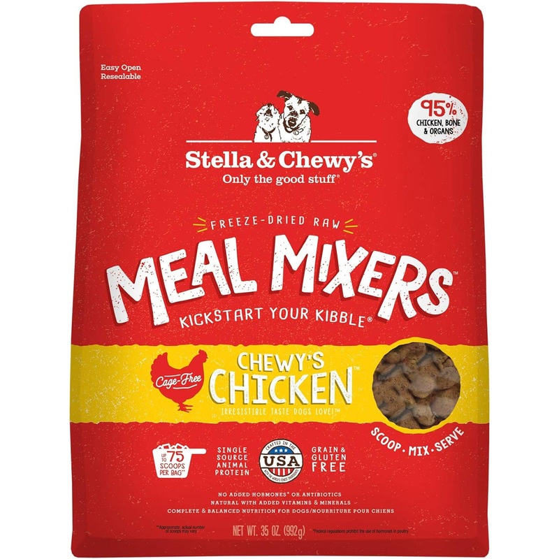 Stella & Chewy's Freeze Dried Meal Mixers Chicken Raw Dog Food 35oz