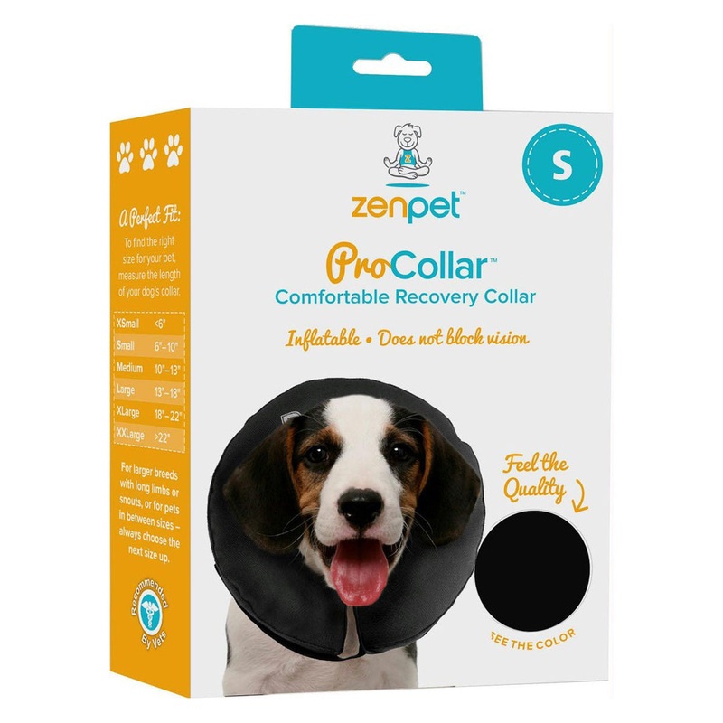 ZenPet ProCollar Small 6-10" Inflatable Dog Collar