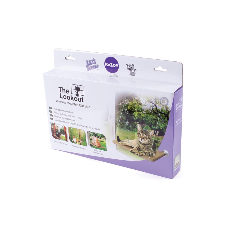 Kazoo The Lookout Window Cat Bed