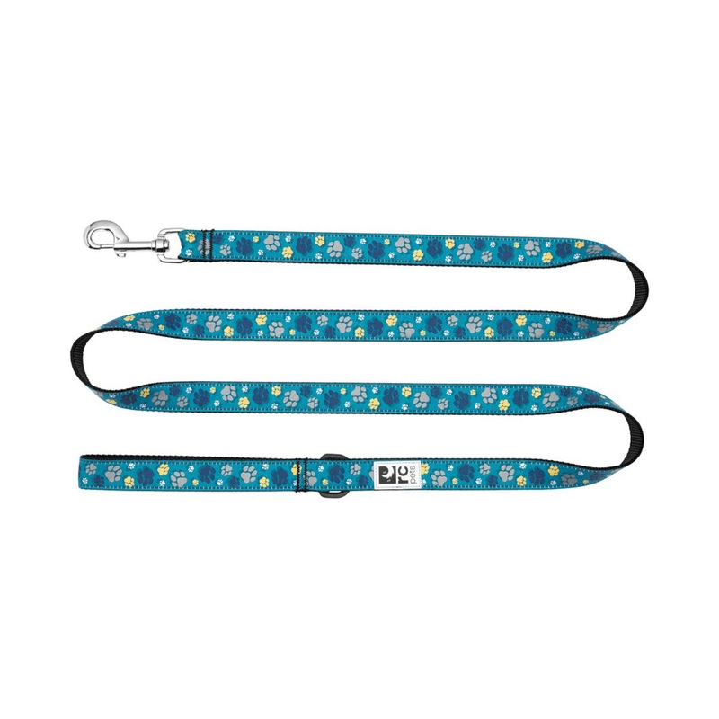 RC Pet Products Dog Leash 1" x 6' Fresh Tracks Teal