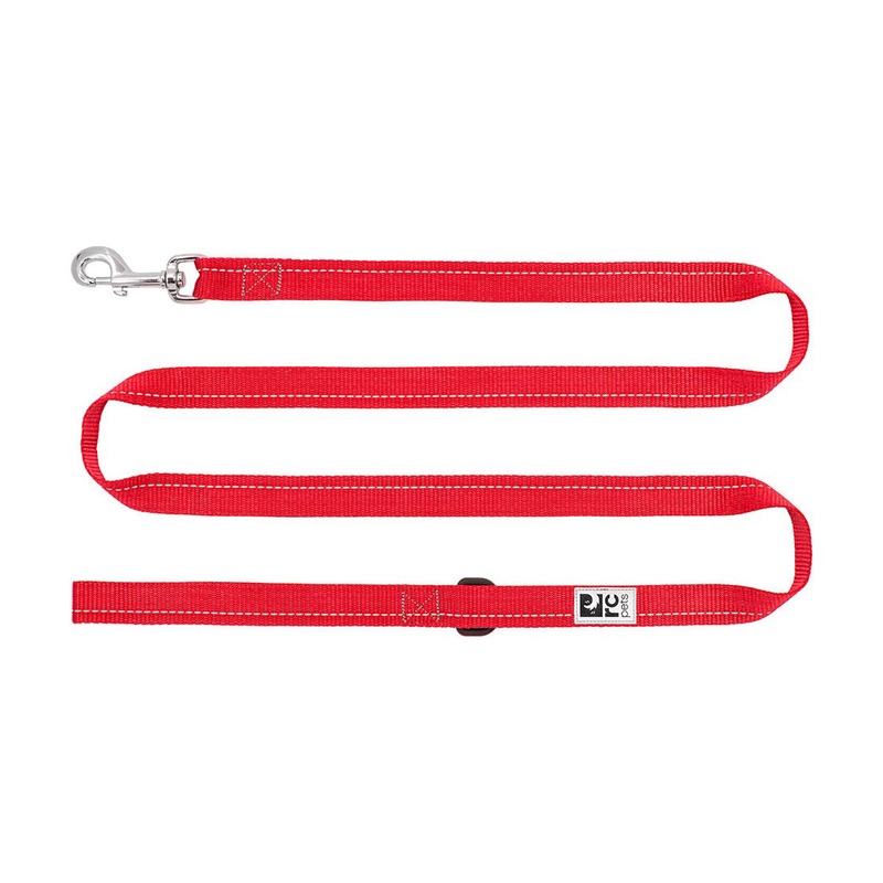 RC Pet Products Primary Dog Leash 1/2" Red