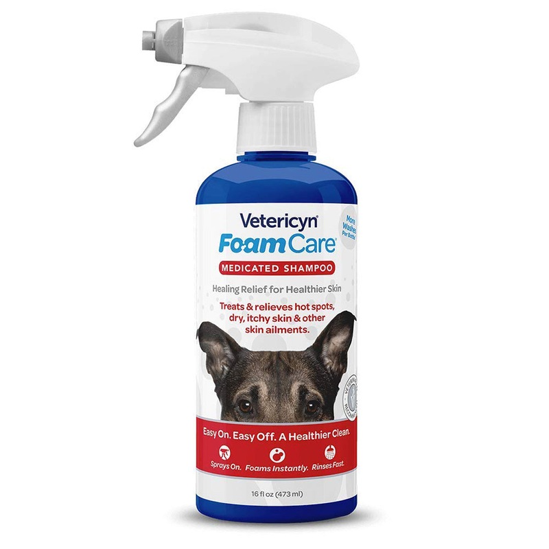 Vetericyn FoamCare Medicated Pet Shampoo 16oz