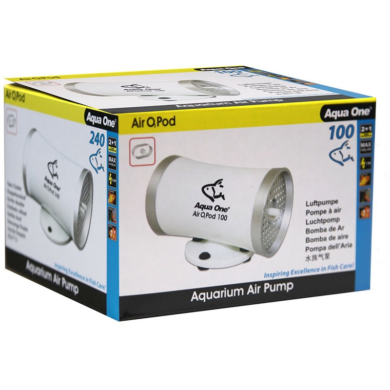 Aqua One Air O2 Pod 100 Air Pump 100l/h