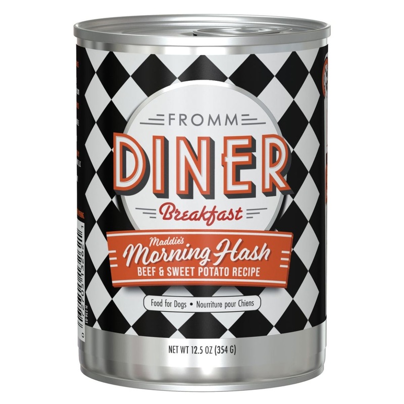 Fromm Diner Breakfast Wet Dog Food - Maddie's Morning Hash Beef - 12.5oz Can