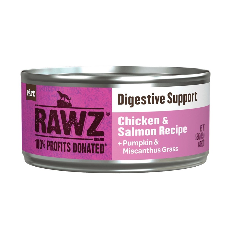 Rawz Digestive Support Chicken & Salmon Cat Food 5.5oz