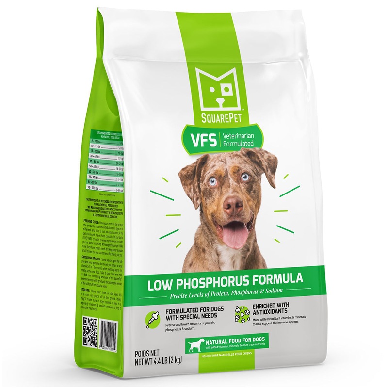SquarePet VFS Low Phosphorus Formula Dry Dog Food 4.4lb