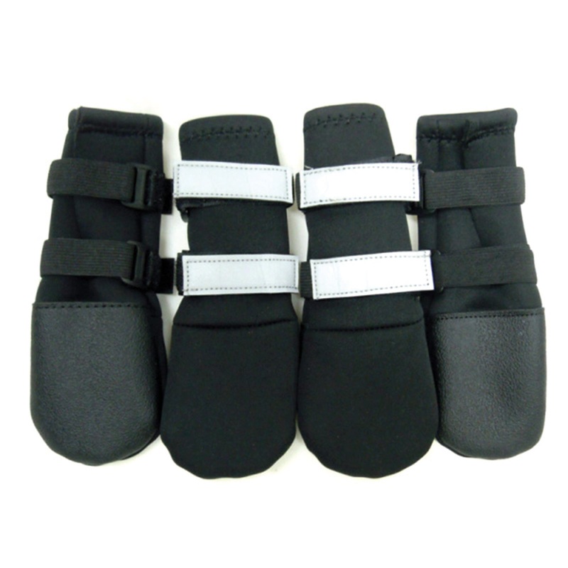 Zeez - Waterproof Dog Boot Black