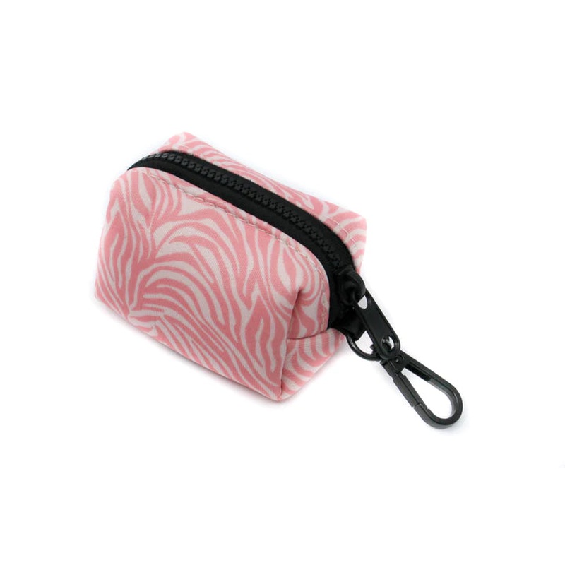Pablo & Co Poop Bag Holder Pink Zebra