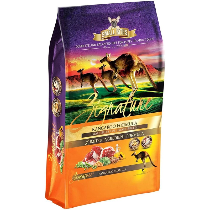 Zignature Small Bites Dry Dog Food - Kangaroo - 12.5lb Bag