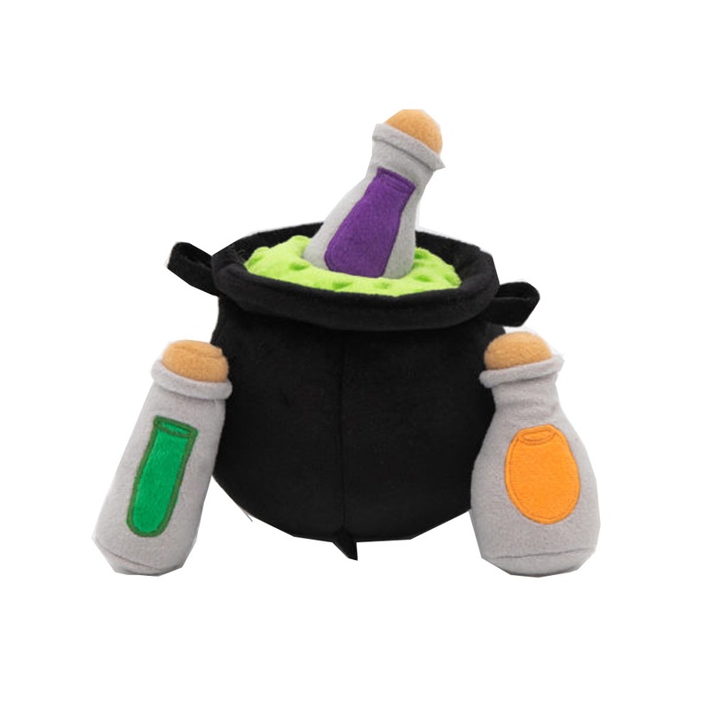 Zippy Paws Halloween Burrow Witch's Brew Dog Toy