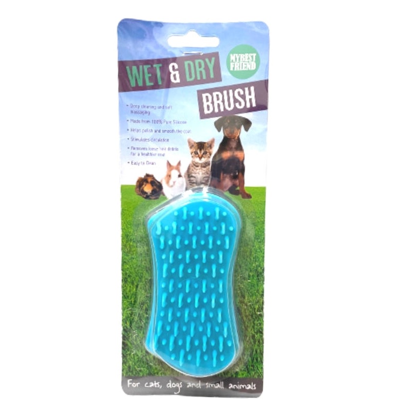 MyBestFriend Silicone Wet & Dry Brush - Massage