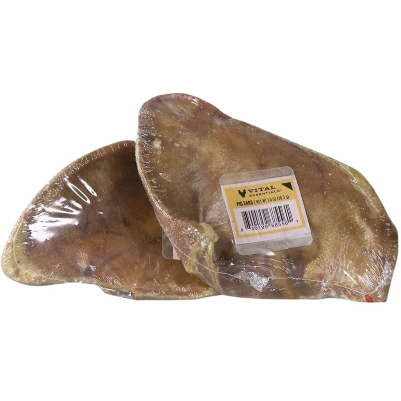Vital Essentials Freeze Dried Pig Ear Each Dog Treat