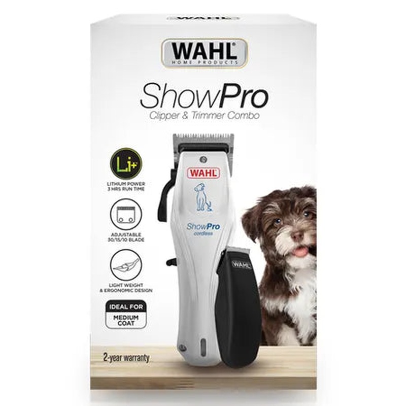 Wahl CORDLESS SHOWPRO CLIPPER GROOMING COMBO