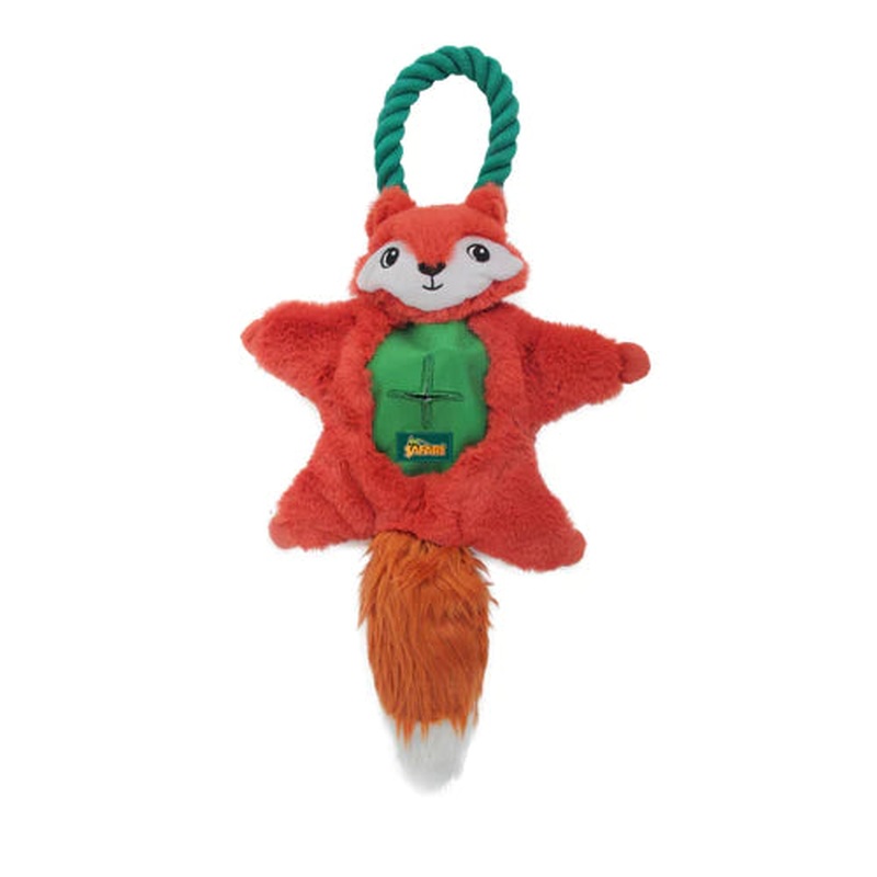 Safari Air Crinkle Fox with Rope 50 x 28cm