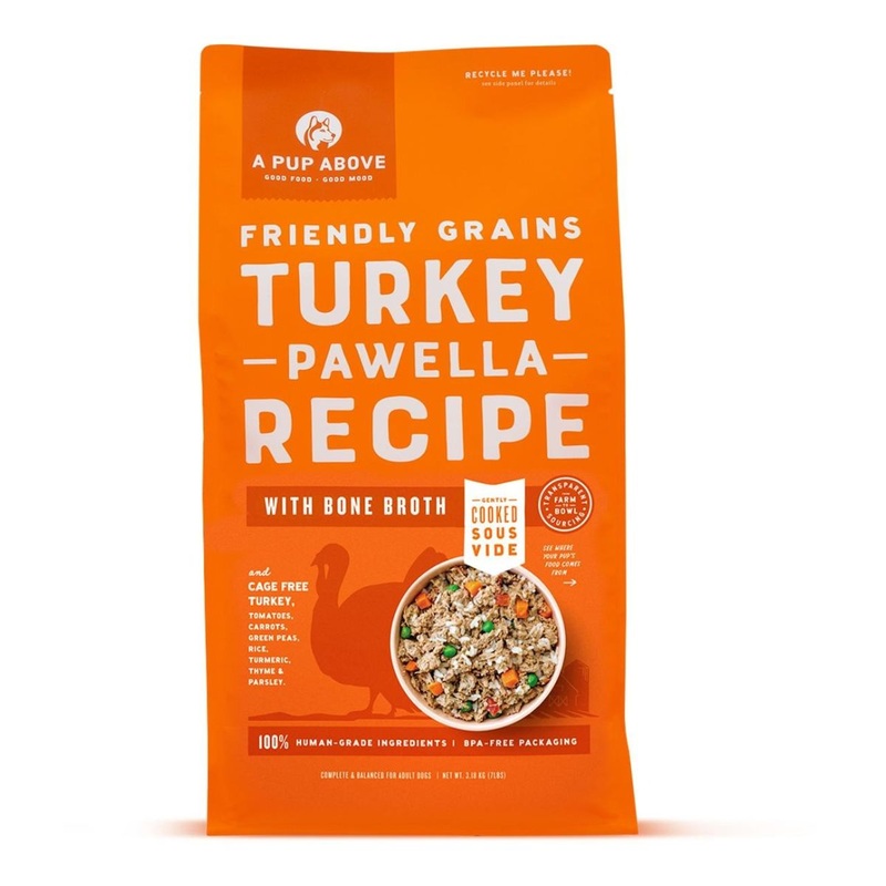 A Pup Above Gently Cooked Dog Food With Friendly Grains -  Turkey Pawella - 7lb Bag