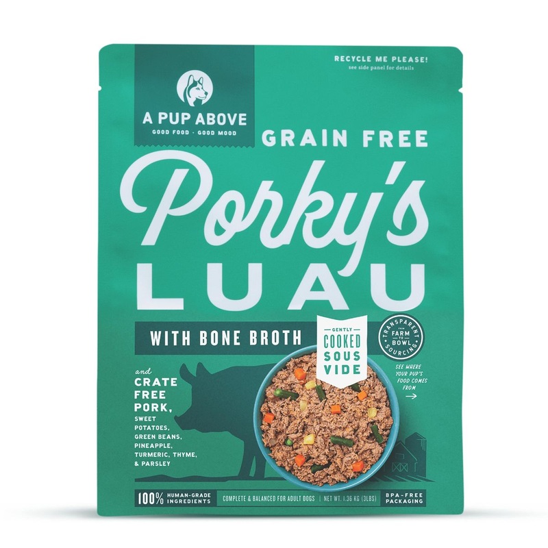 A Pup Above Gently Cooked Grain-Free Dog Food - Porky's Luau - 3lb Bag