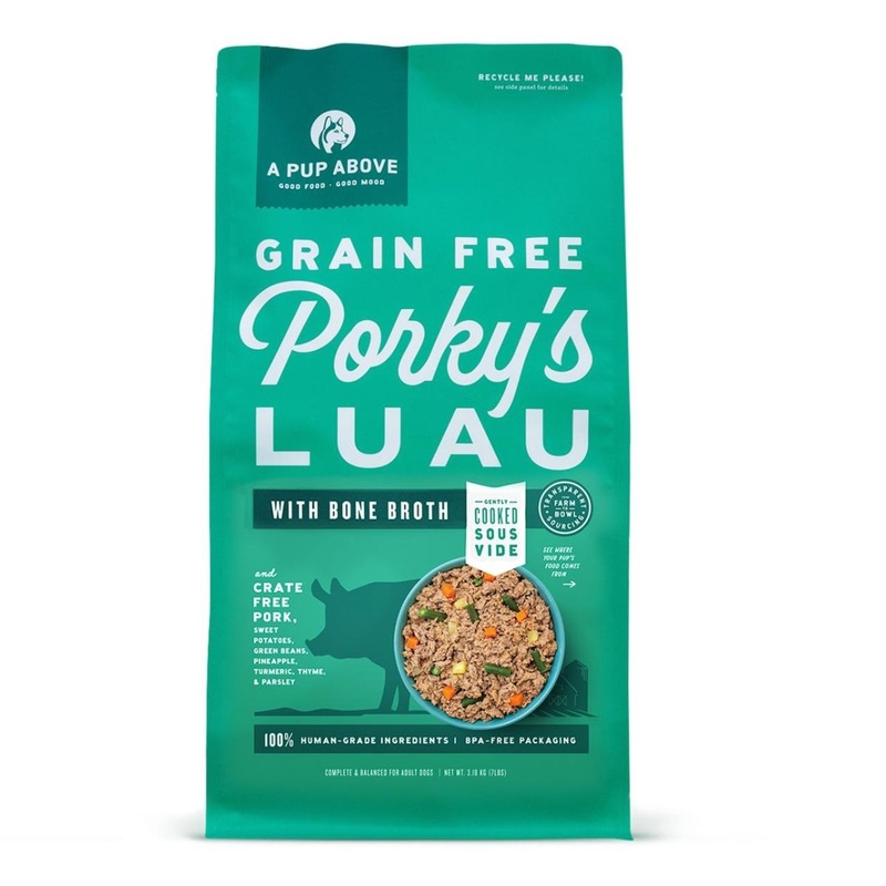 A Pup Above Gently Cooked Grain-Free Dog Food - Porky's Luau - 7lb Bag