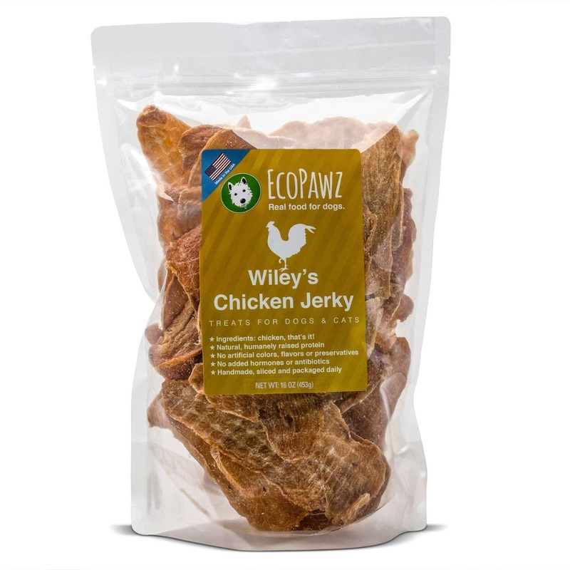 Ecopawz Wileys Chicken Jerky Cat & Dog Treats 16oz