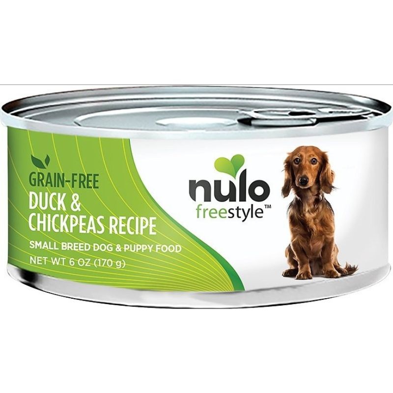 Nulo Freestyle Grain Free Small Breed Wet Dog Food - Duck & Chickpeas - 6oz C