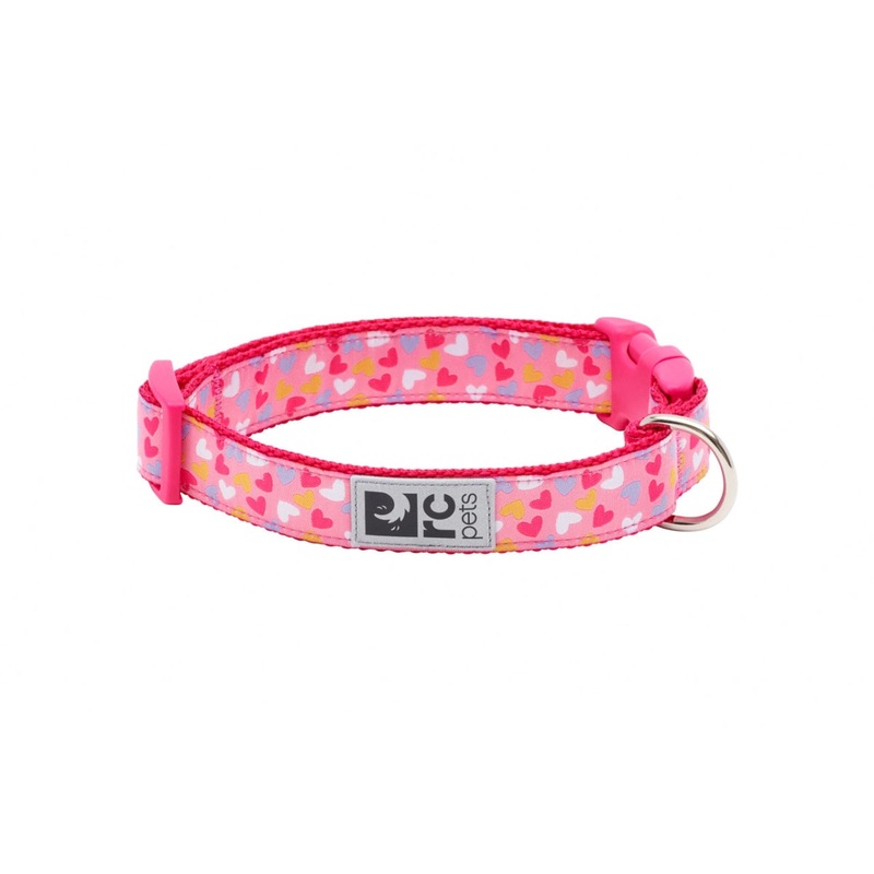 RC PET CLR  Clip Collar for Dogs Lil Heart Medium 1