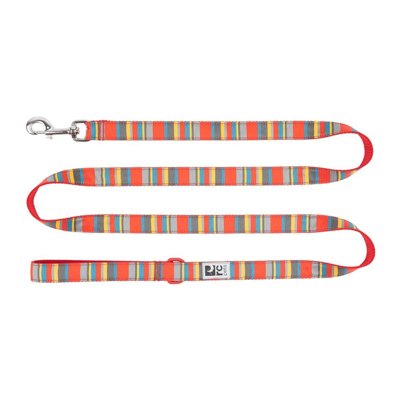 RC Pet Products Dog Leash 3/4"x6' Multi Stripes