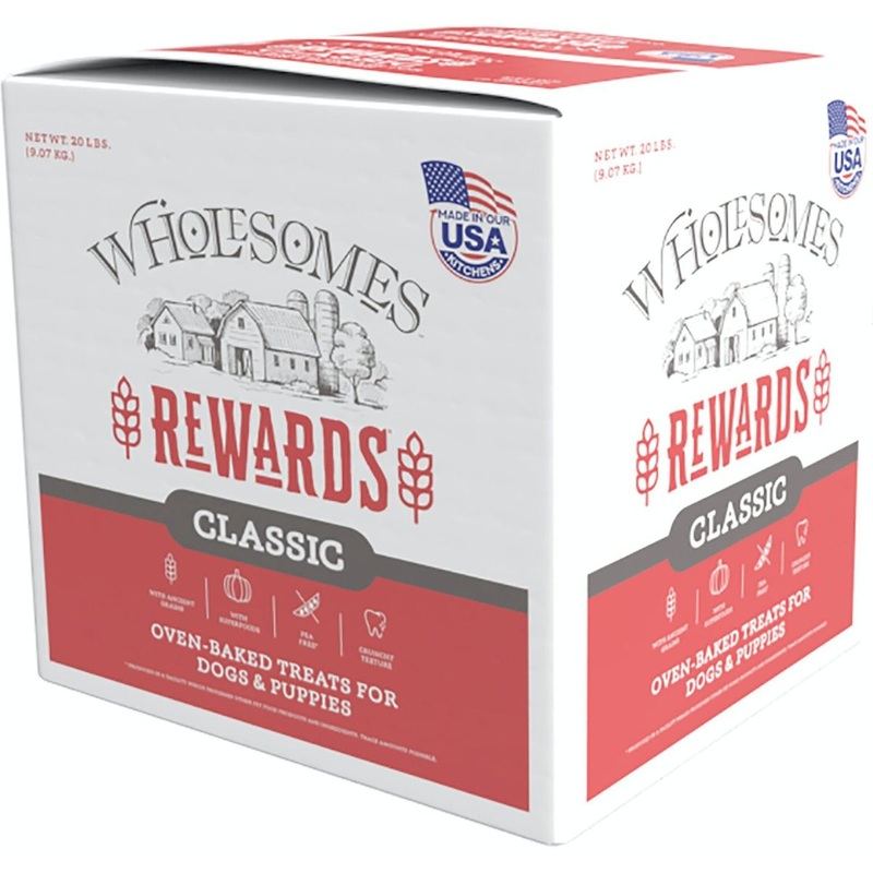 Wholesomes Rewards Jumbo Originals Biscuit Dog Treats 20lb