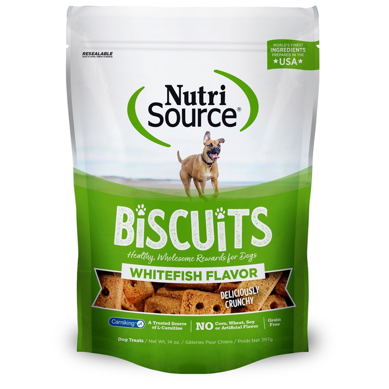 Nutrisource Healthy Grain Free Dog Treats Whitefish 14oz
