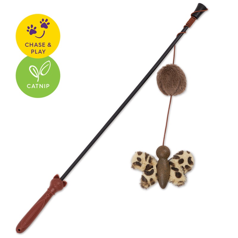 Catnip Butterfly Wand
