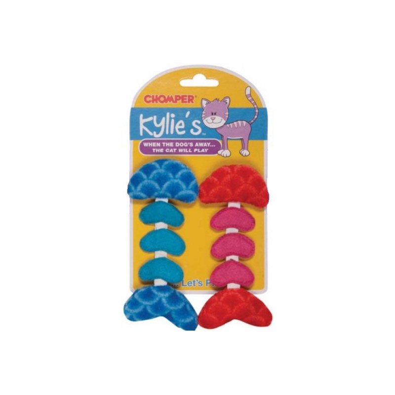 Chomper Kylies Fish Bone Twin Pack