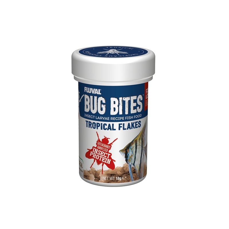Fluval Bug Bites Tropical Flakes
