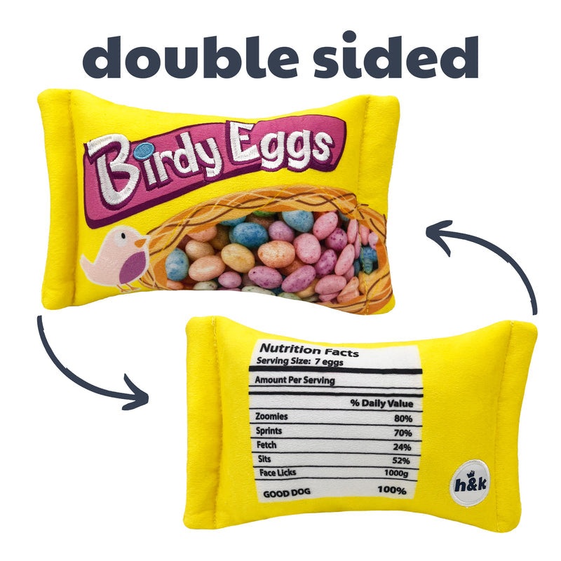 Huxley & Kent Dog Toy Large Birdy Eggs