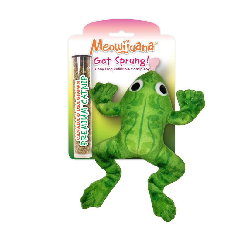 Meowjiuana Get Sprung Refillable Frog