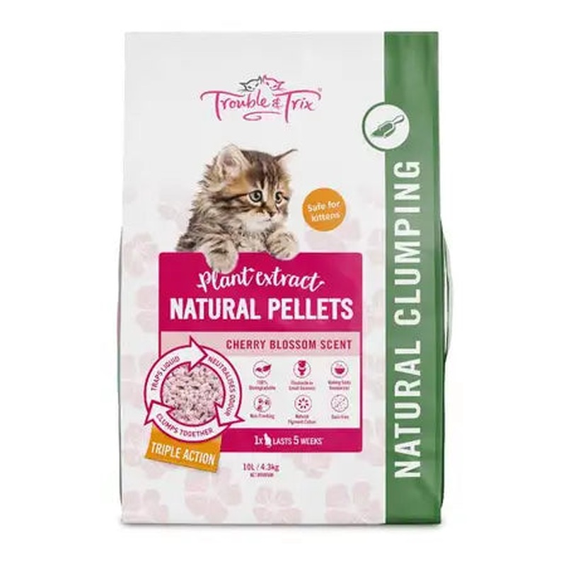 T&T Cat Litter Cherry Blossom 10L