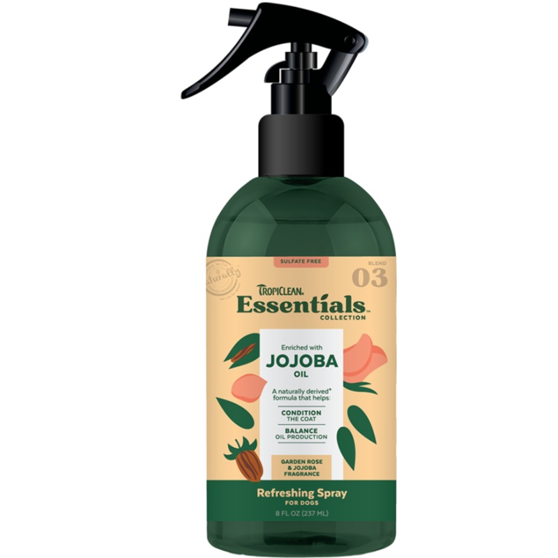Tropiclean - Essentials Jojoba Oil Deodorizing Spray