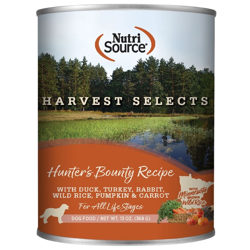 Nutrisource Hunters Bounty Harvest Selects Wet Dog Food 13oz