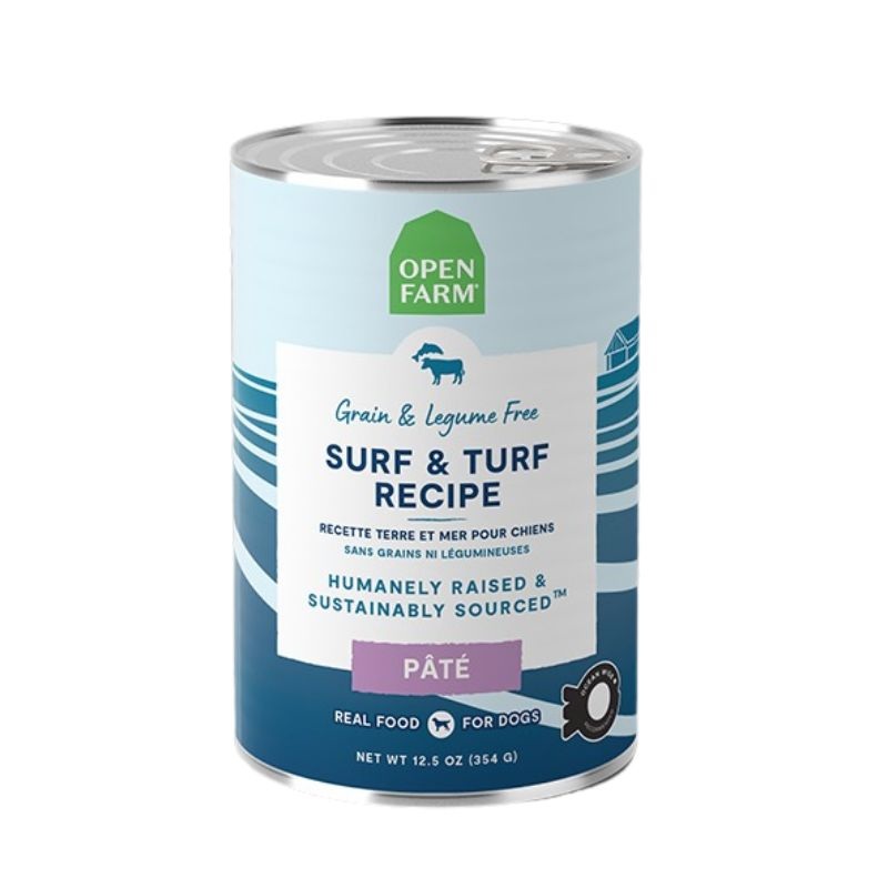 Open Farm Grain-Free Wet Dog Food - Surf & Turf Pate - 12.5oz Can