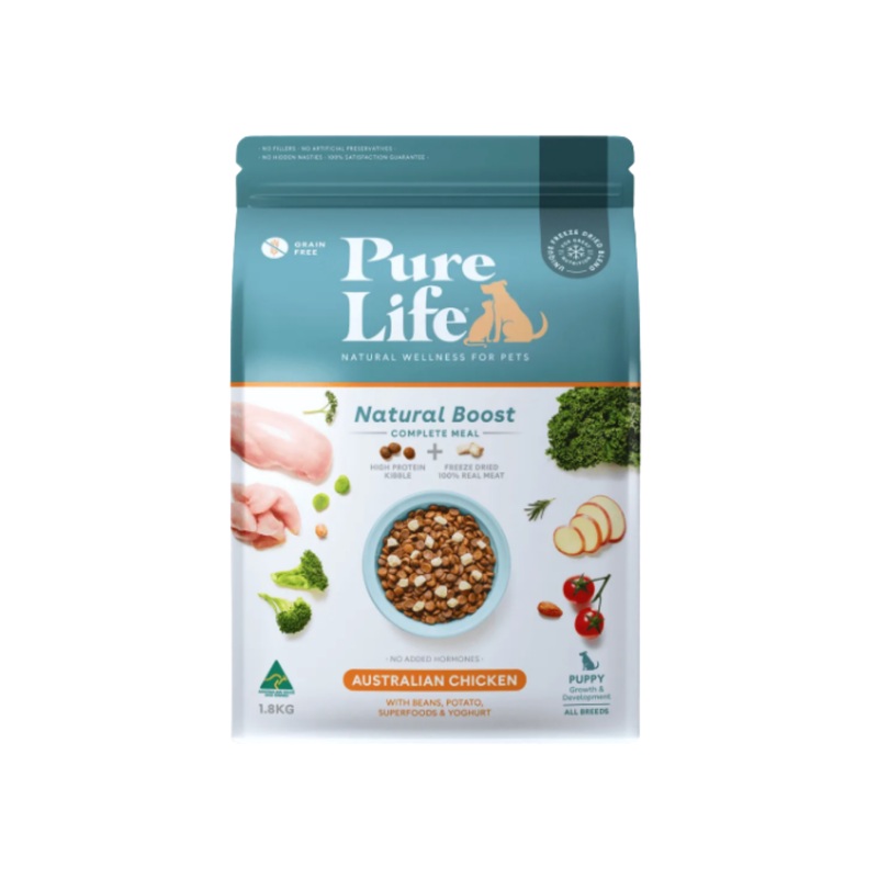 Pure Life Natural Boost Dog Puppy Chicken