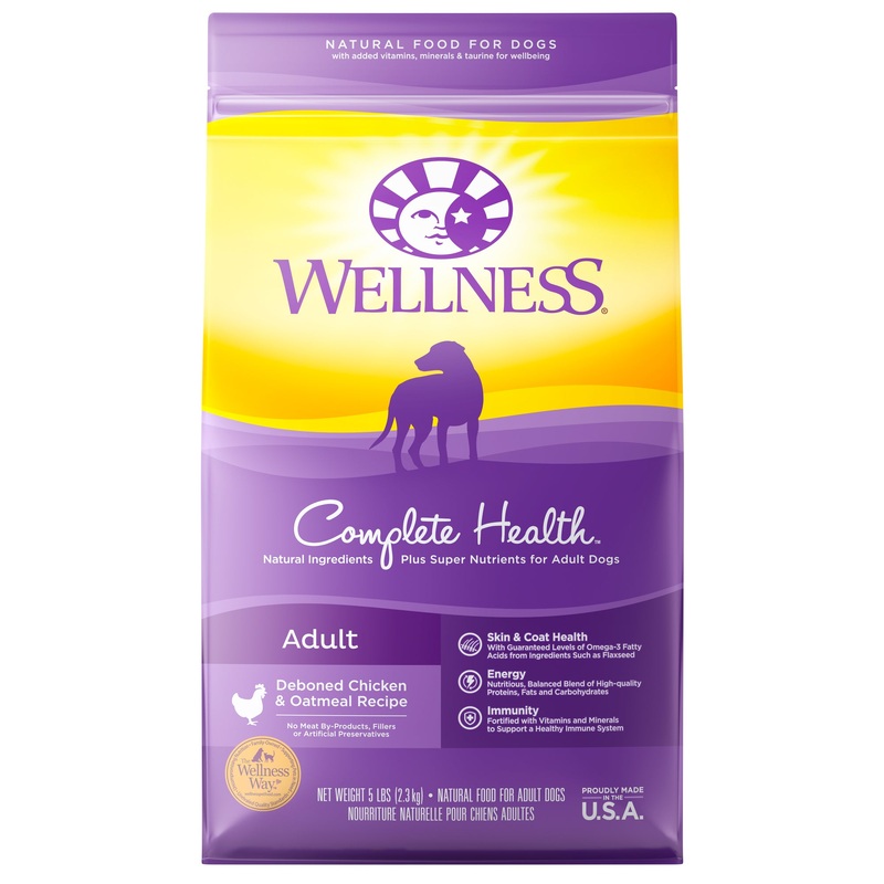 Wellness Deboned Chicken & Oatmeal Dry Dog Food 15lb