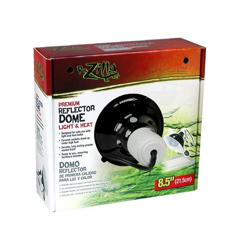 ZILLA Premium Reflector Dome Light and Heat 8.5in