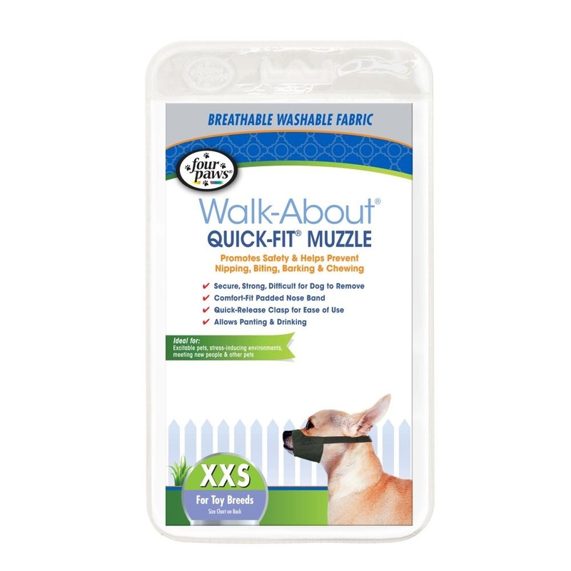 Four Paws Quick-Fit Dog Muzzle 0-XX-Small