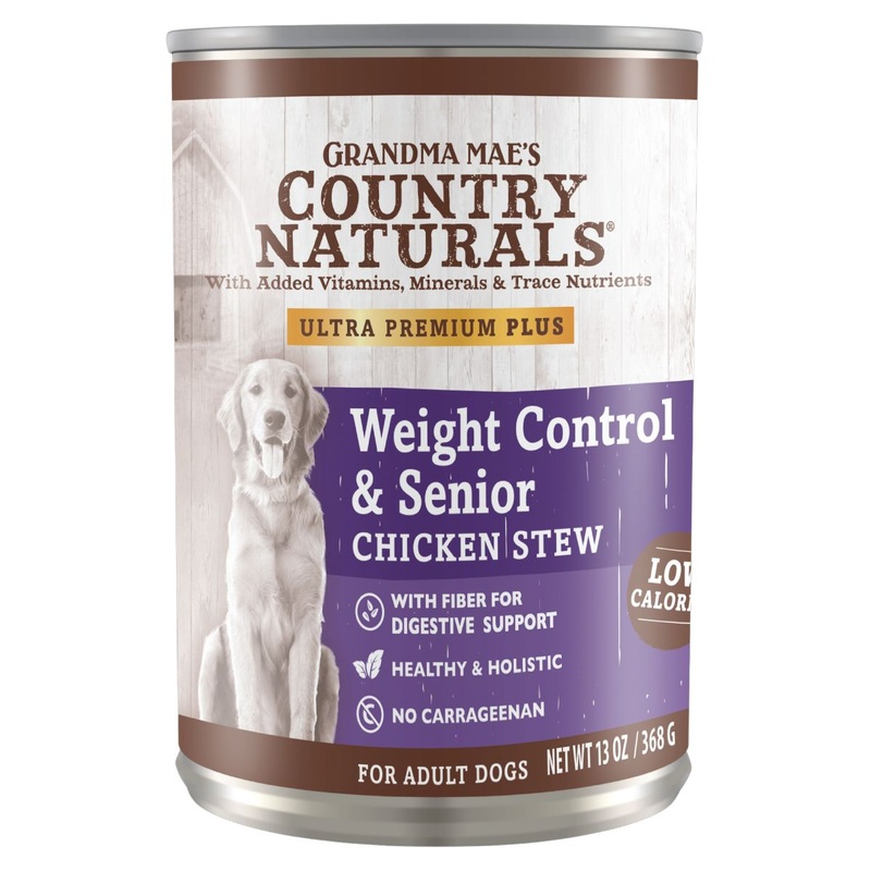 Grandma Mae's Weight Control & Senior Wet Dog Food 13oz