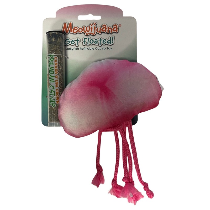 Meowijuana Get Floated Refillable Jellyfish Cat Toy