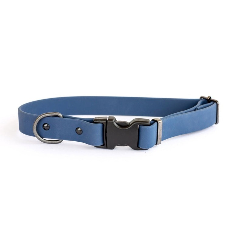 Euro-Dog Waterproof Dog Collar Large Navy