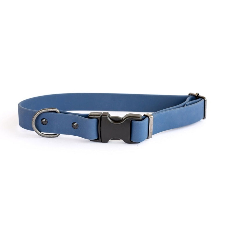 Euro-Dog Waterproof Dog Collar X-Small Navy