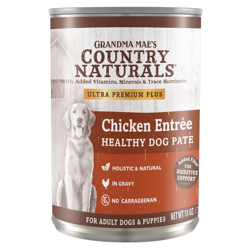 Grandma Mae's Pate Chicken Wet Dog Food 13oz