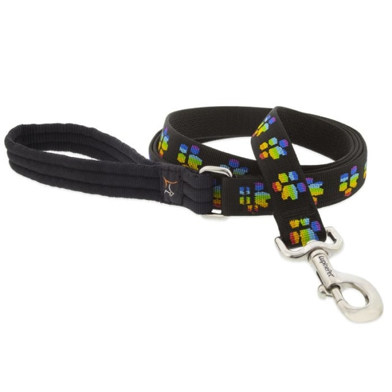 Lupine Dog Leash 1" Wide x 6' Peace Paws