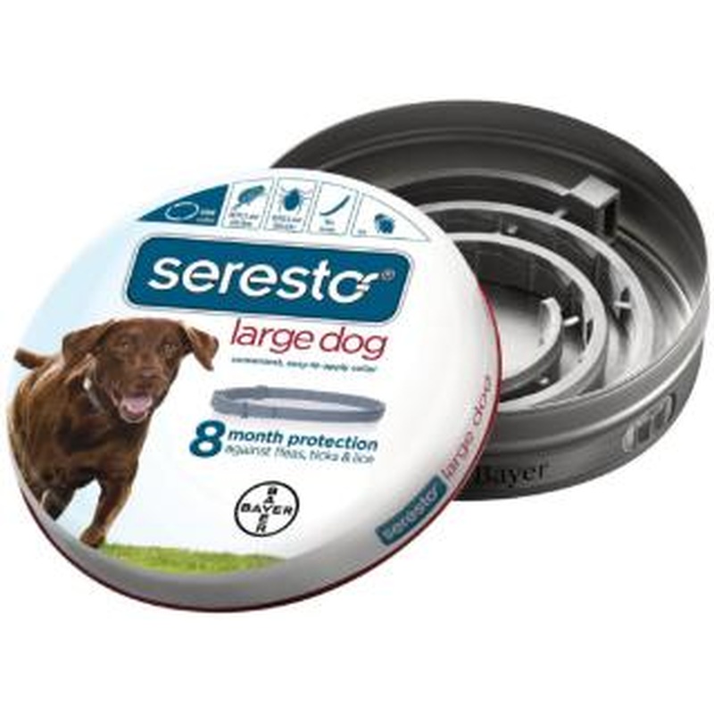 Bayer DVM Seresto Flea & Tick Collar Large Dog 8 Months